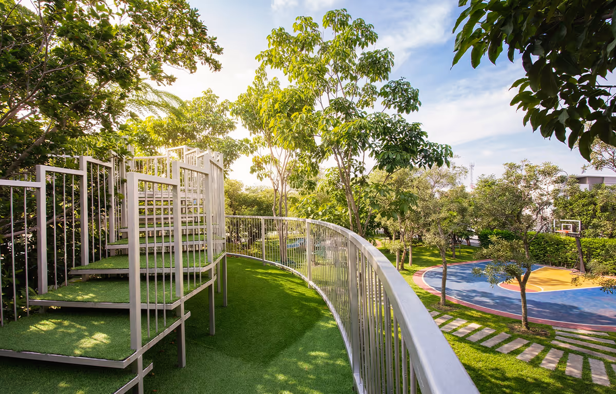 O₂ PARK สวนธรรมชาติ สำหรับการพักผ่อน โครงการซิตี้เซนส์ ดอนเมือง - สรงประภา