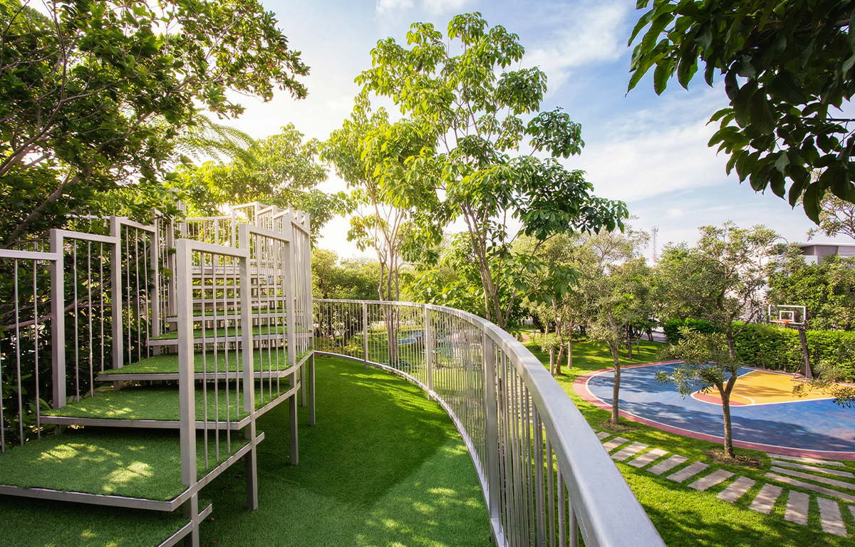 O₂ PARK สวนธรรมชาติ สำหรับการพักผ่อน โครงการซิตี้เซนส์ ดอนเมือง - สรงประภา