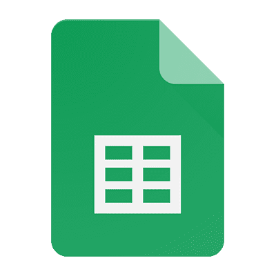 google sheets icon