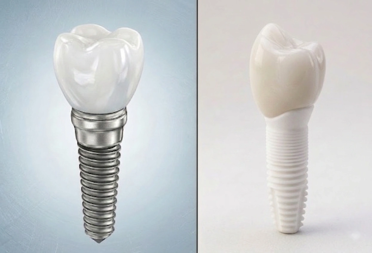Zirconia Implants vs Titanium Implants