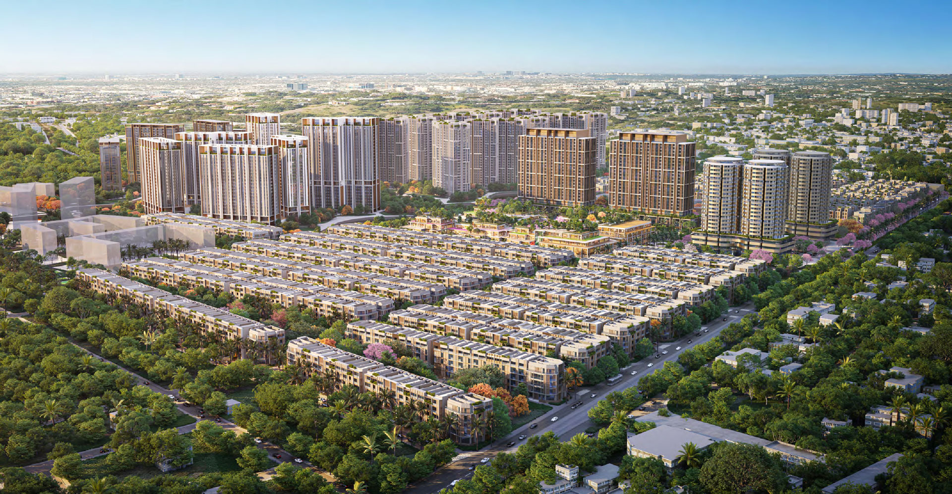 Phối cảnh dự án The Global City