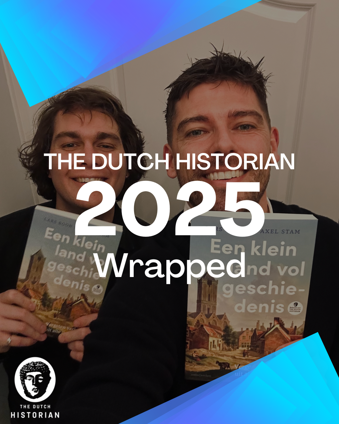 Wrapped: Een historisch 2025 voor The Dutch Historian samengevat