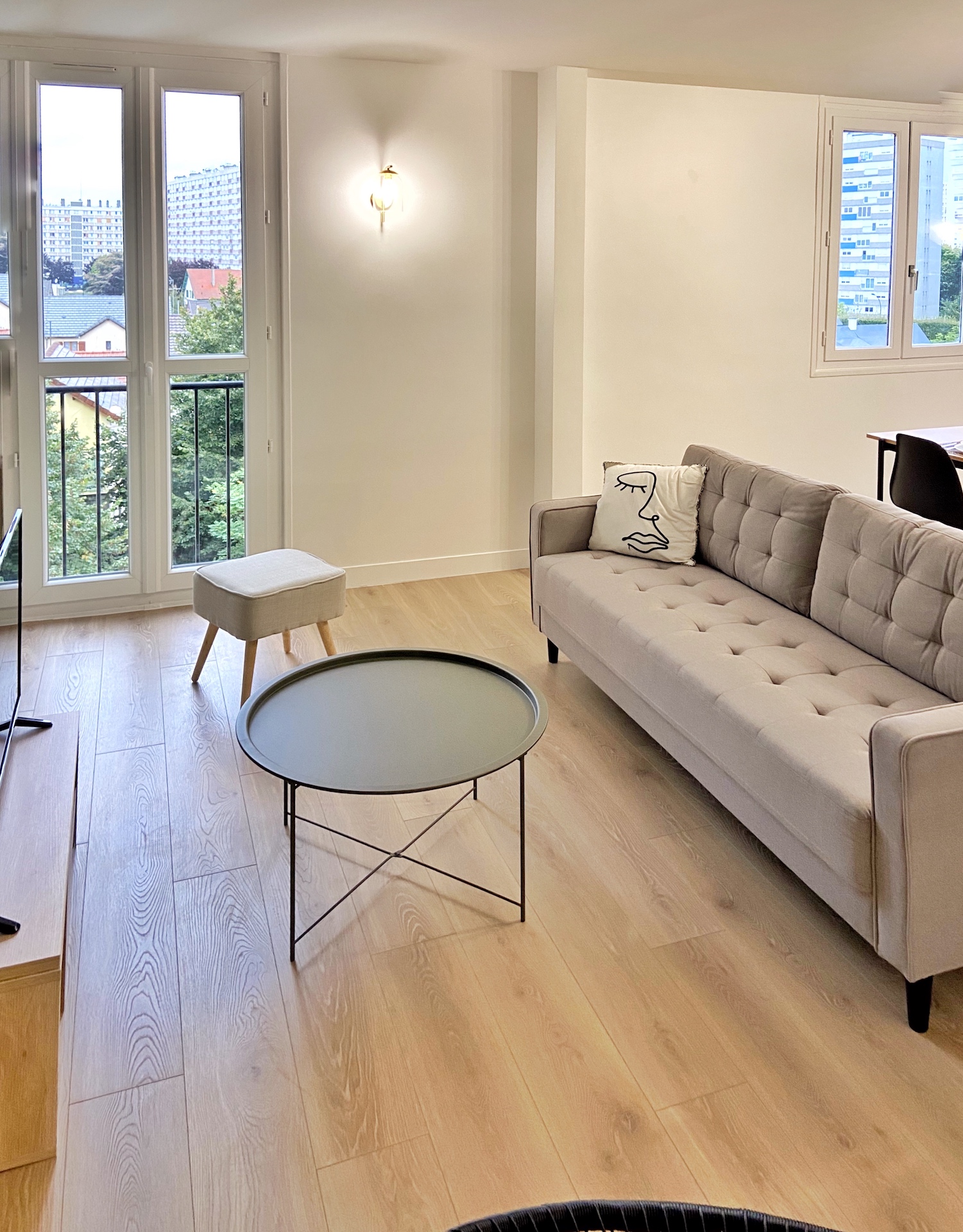 Après rénovation à Épinay-sur-Seine