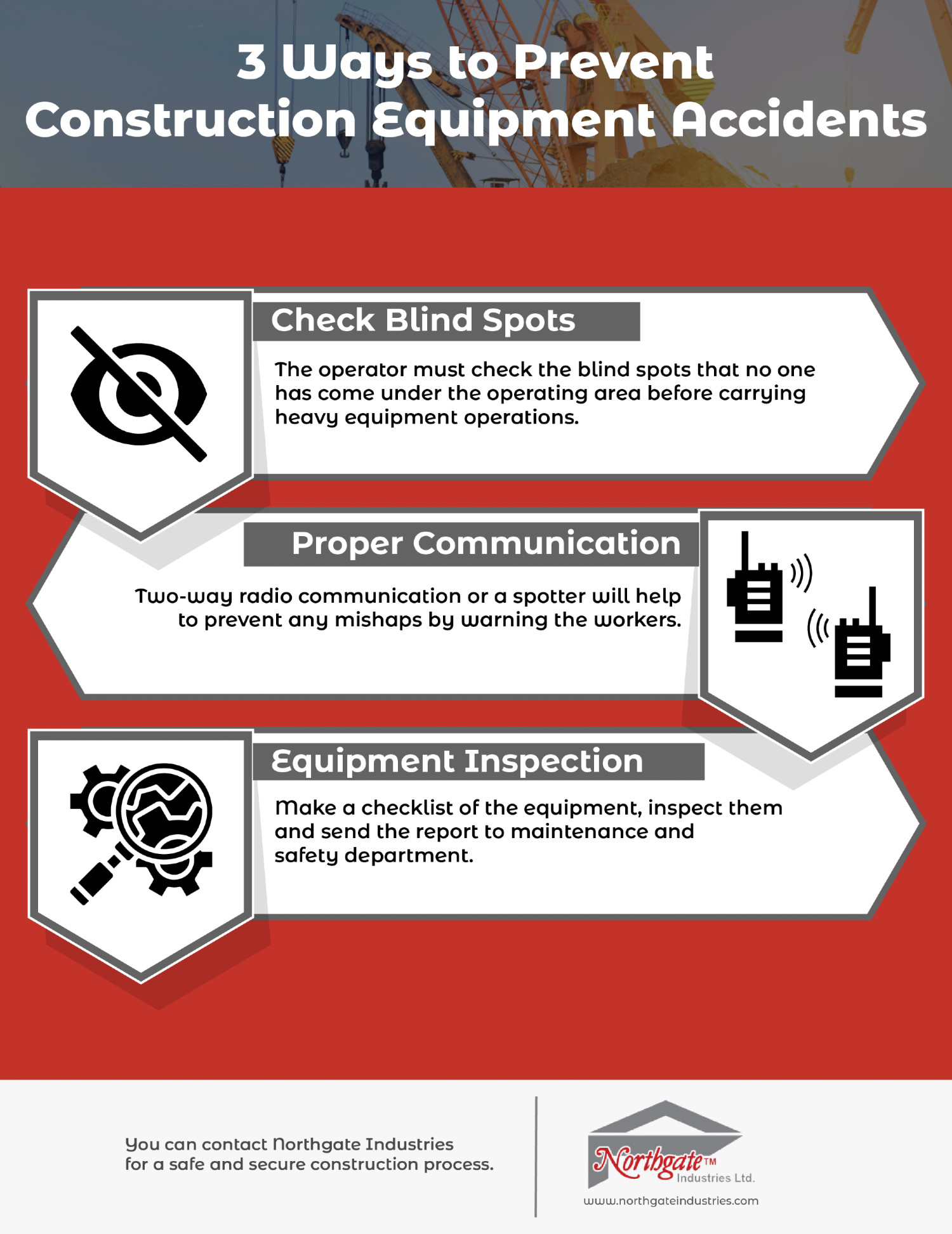 Prevent Construction Equipment Accidents