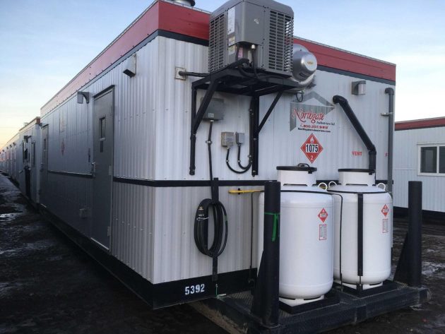 12' x 28' Skid Mounted Lavatory