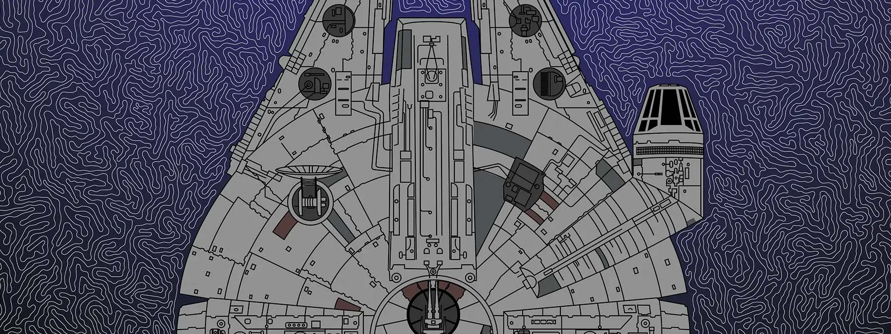 Maze the Fourth Series II - Millennium Falcon