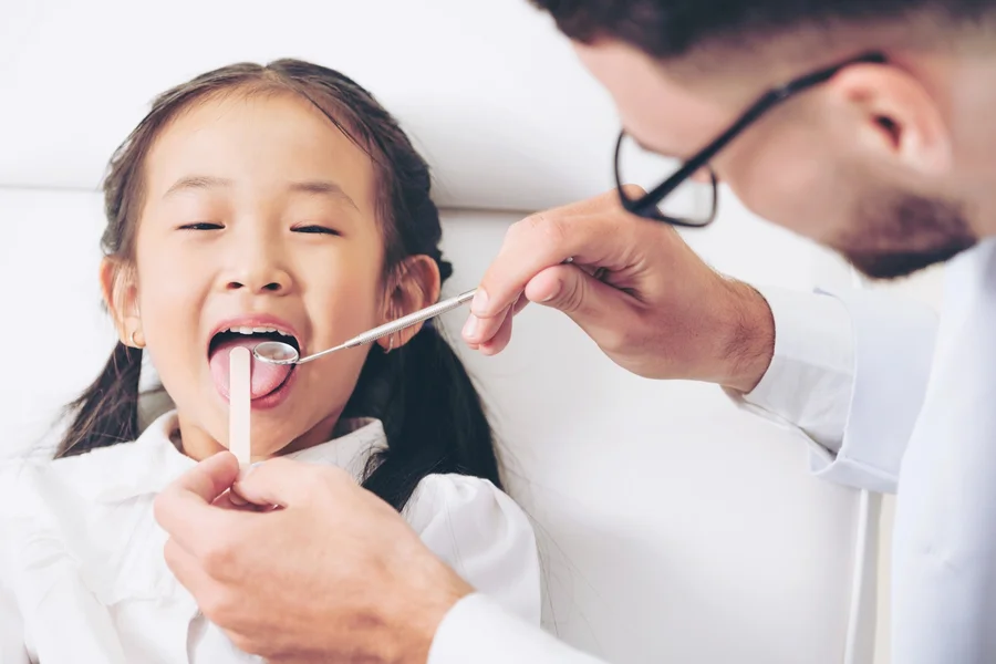 dental-cleanings-hopedale-il-child-receiving-gentle-dental-cleaning