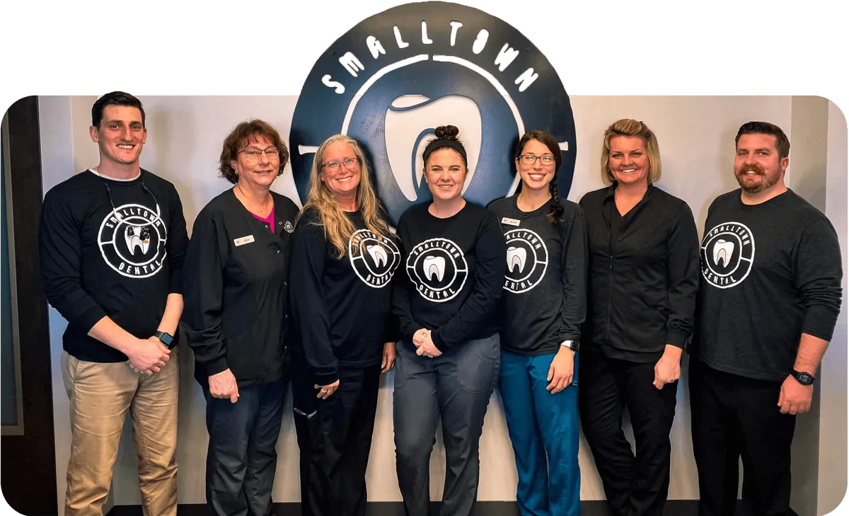 dental office team photo