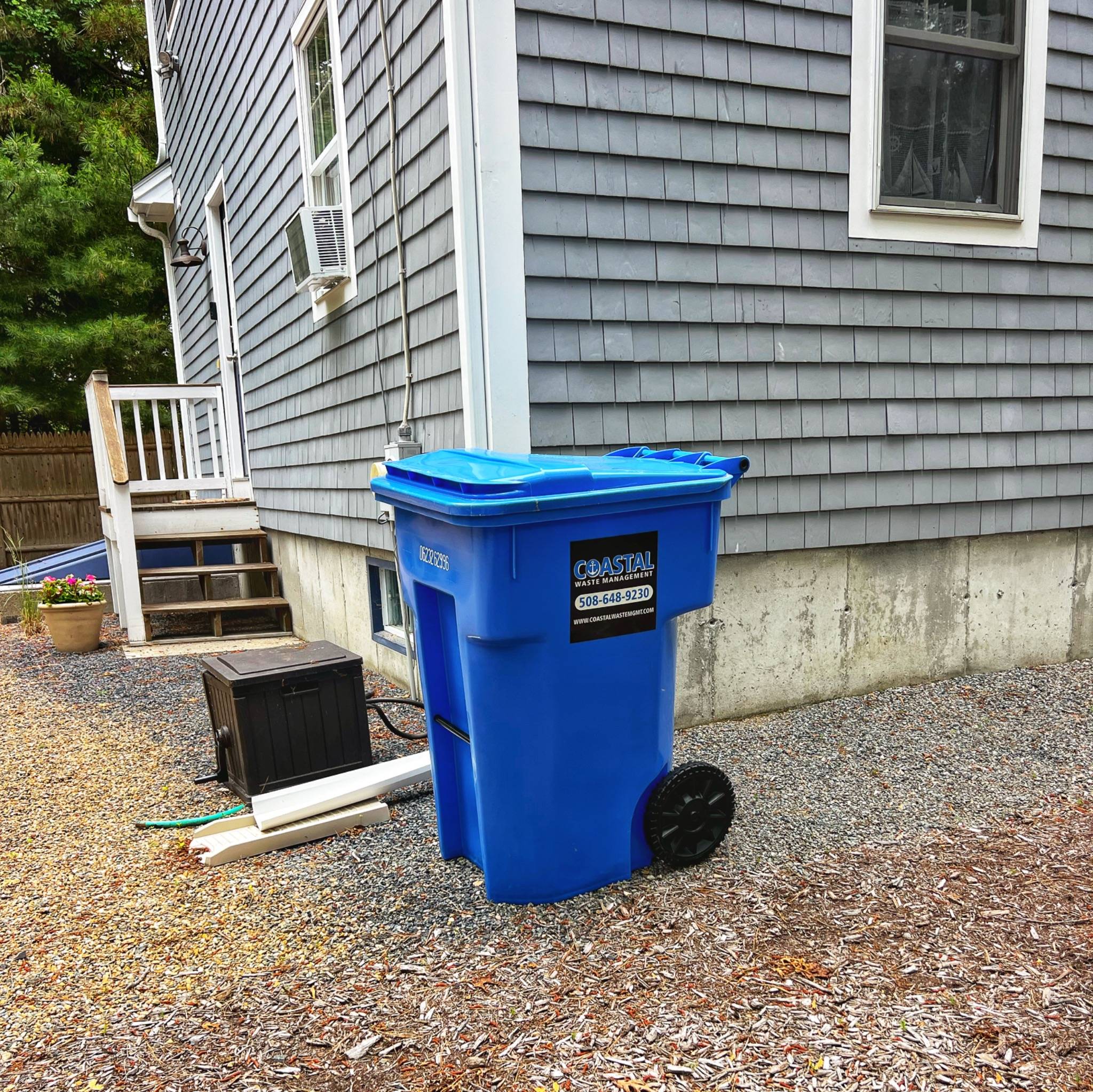Weekly trash pick up and recycling