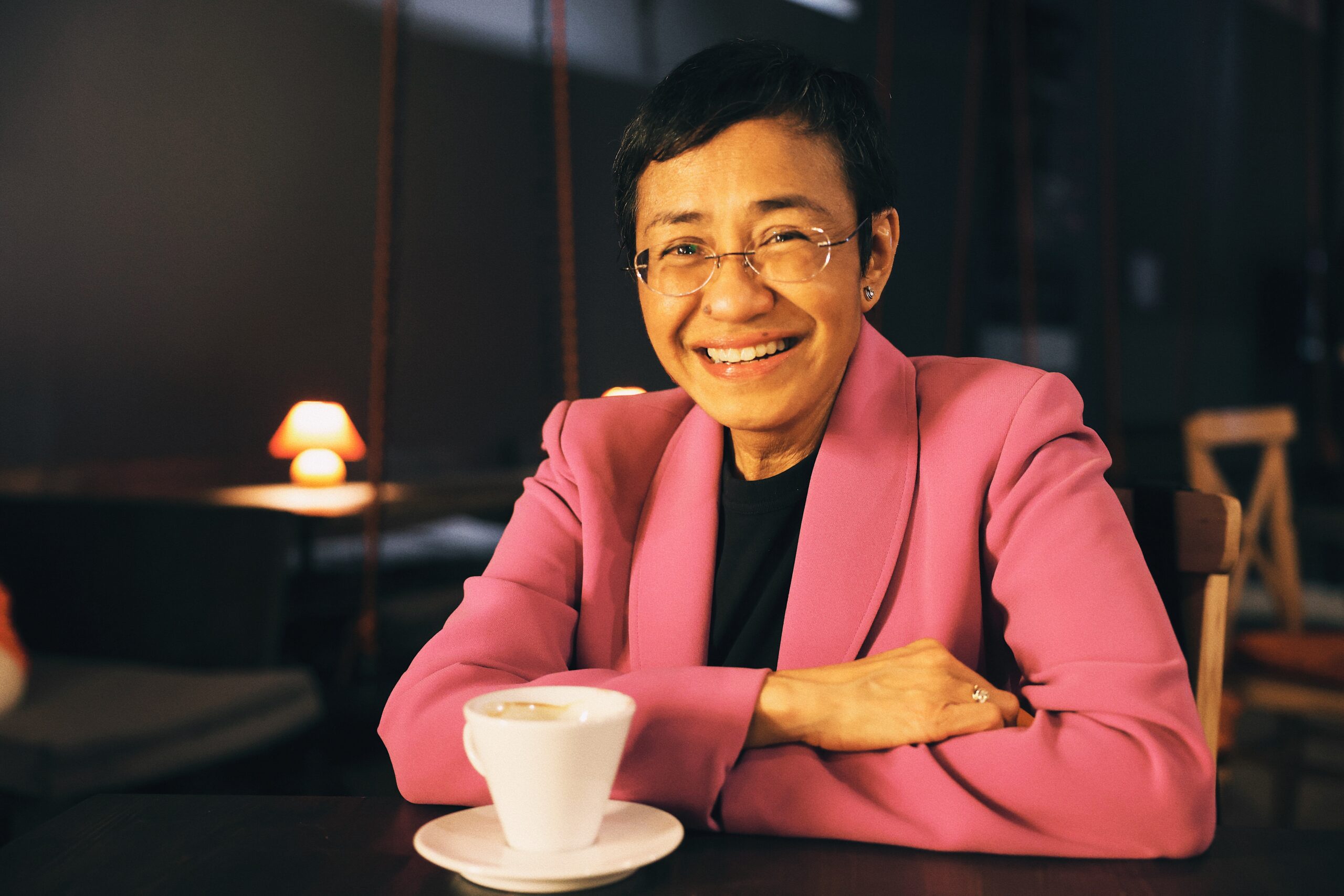 Portrait of Maria Ressa