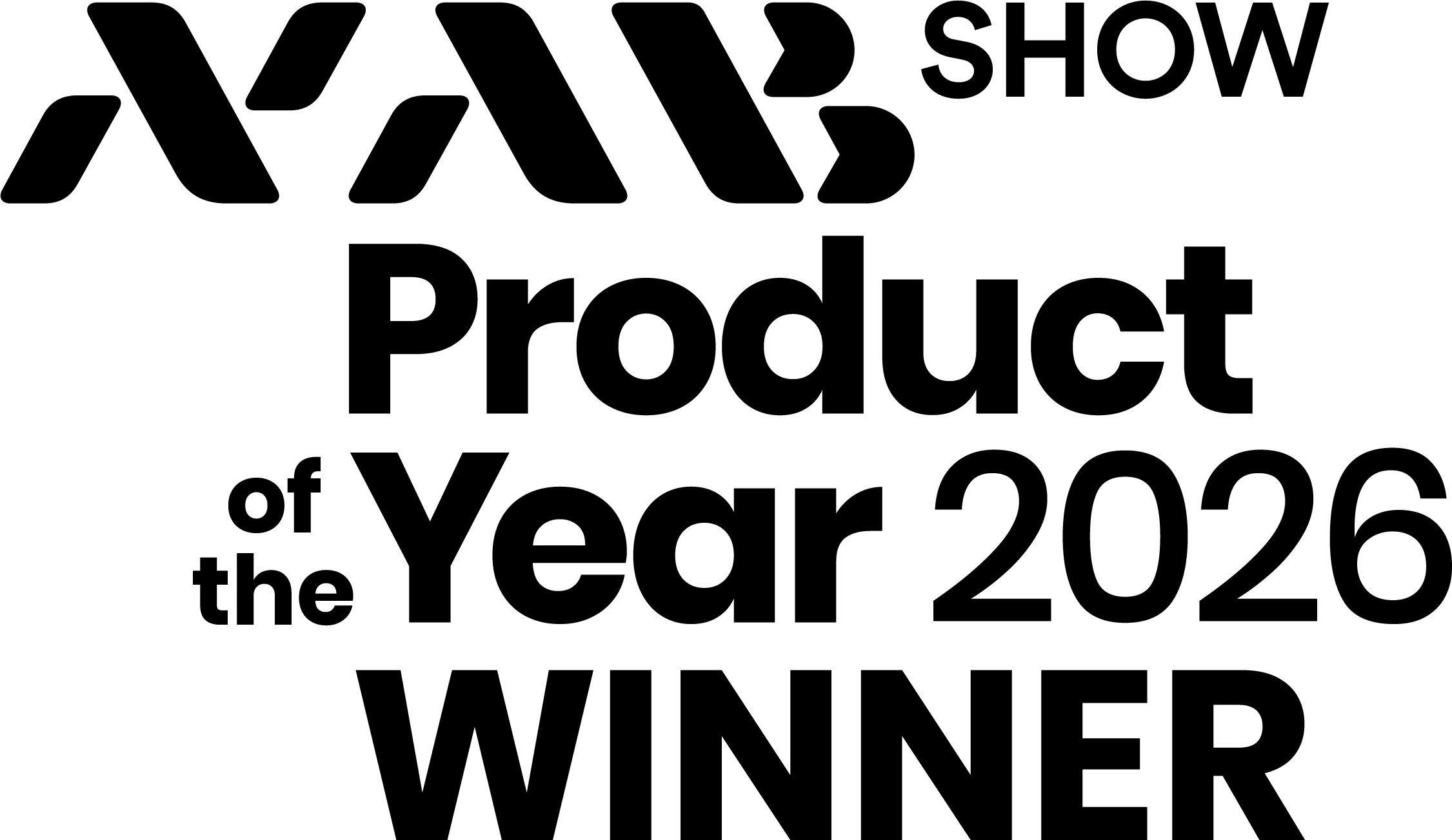 NAB Show Product of the Year 2026 - Winner