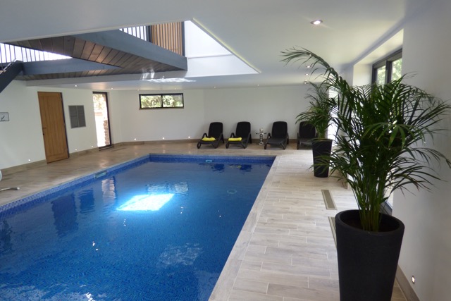 Westwood House swimming pool project, view 3