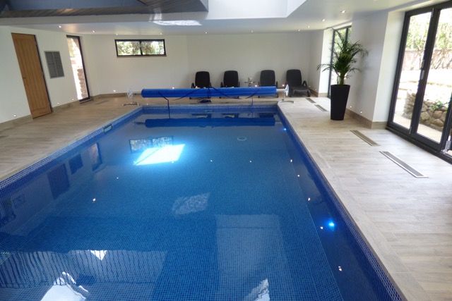 Westwood House swimming pool project, view 2