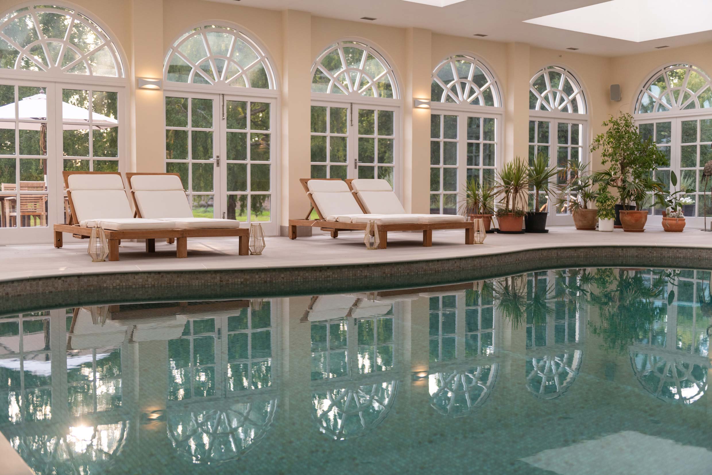 The Manor swimming pool project, view 3