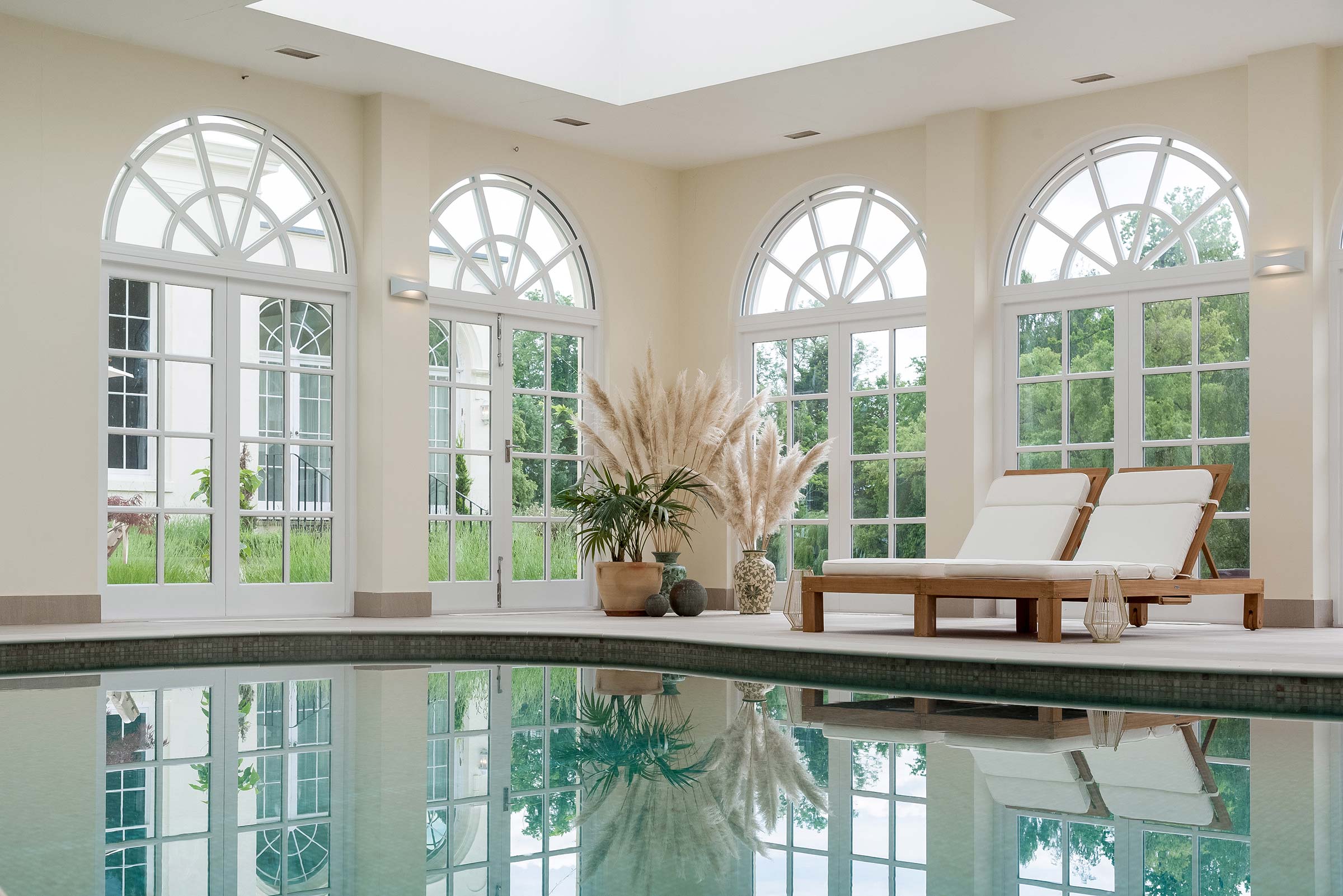 The Manor swimming pool project, view 5