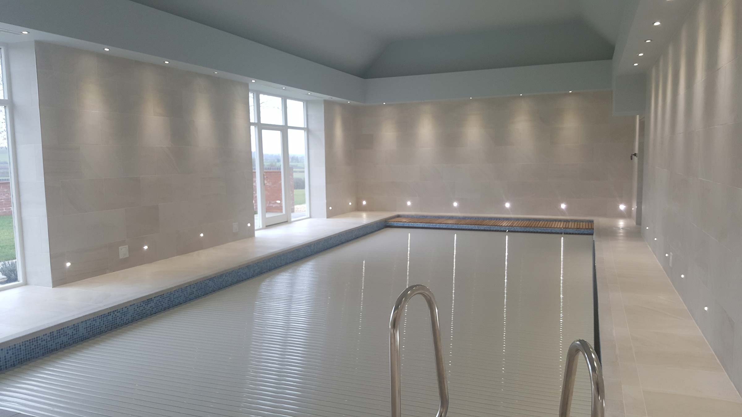 Flint swimming pool project, view 3