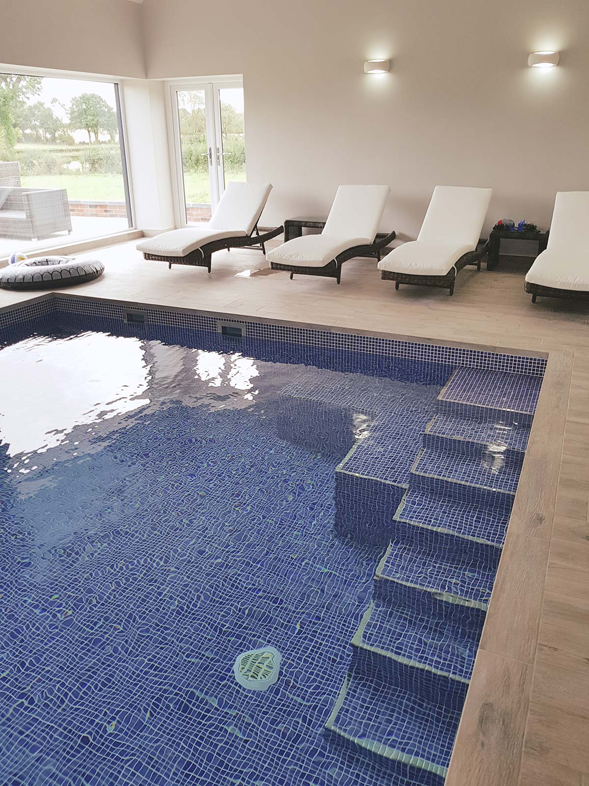 Cottage Farm swimming pool project, view 2