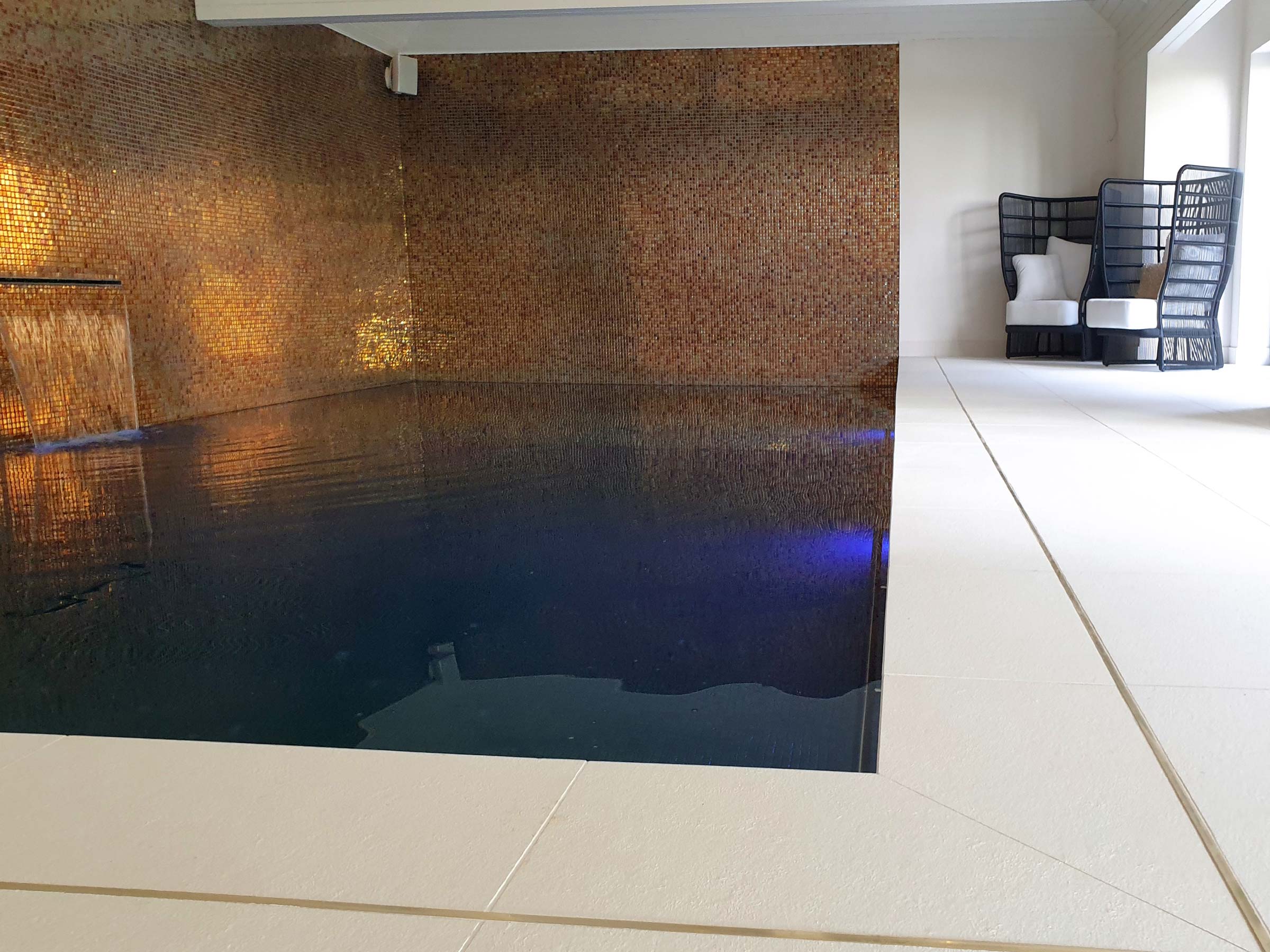 All That Glitters Is Gold swimming pool project, view 2