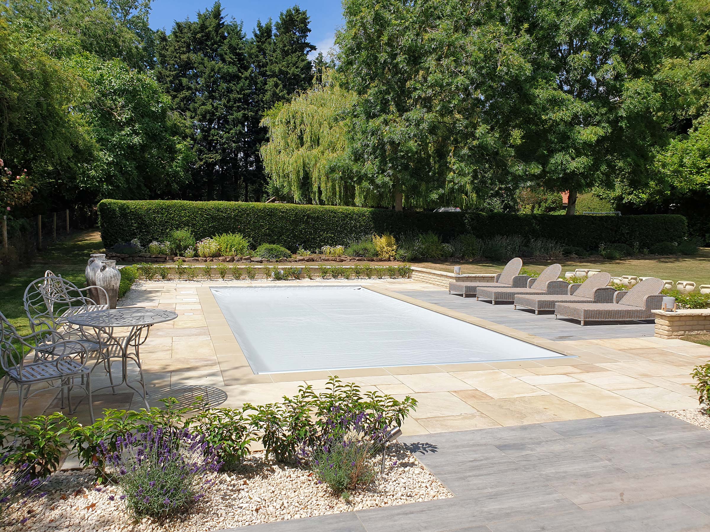 Curry swimming pool project, view 2