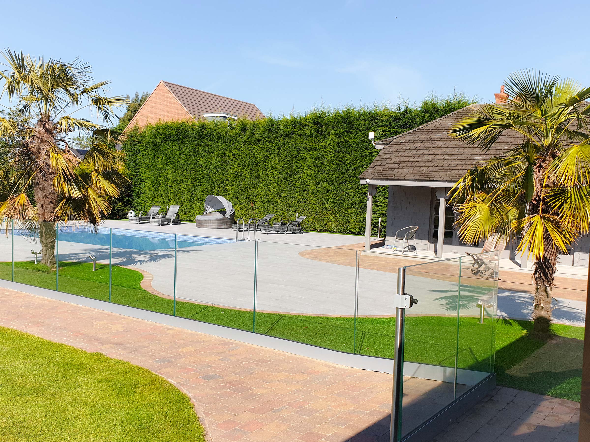 Bradgate - Outside swimming pool project, view 4