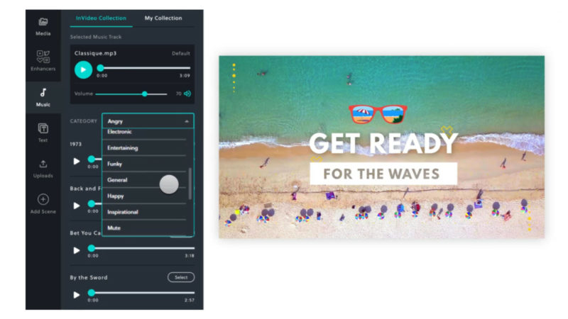 InVideo's AI-powered editor automates video creation process