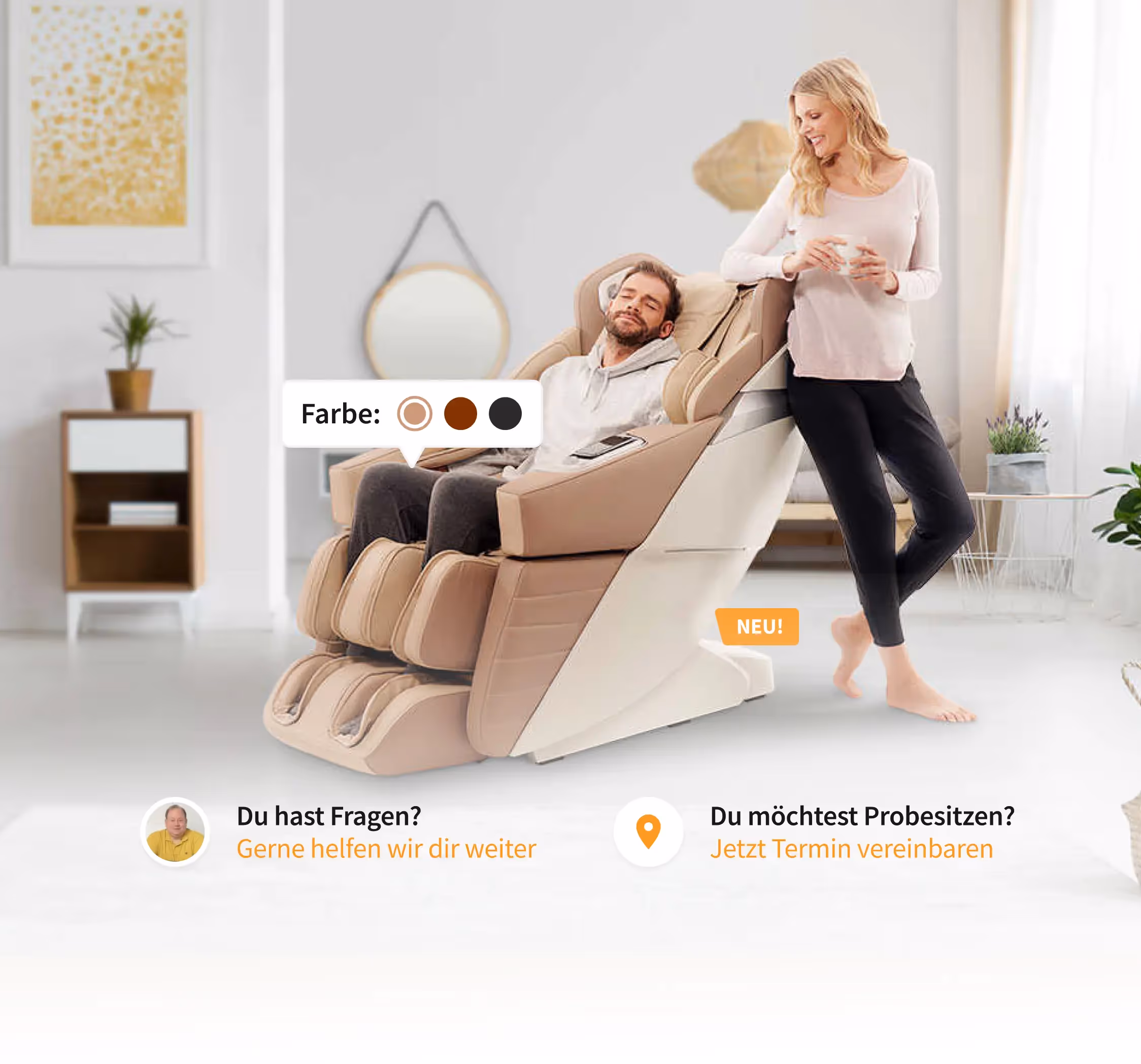 More quality of life for all: Shopify Store for Europe's largest massage chair exhibition