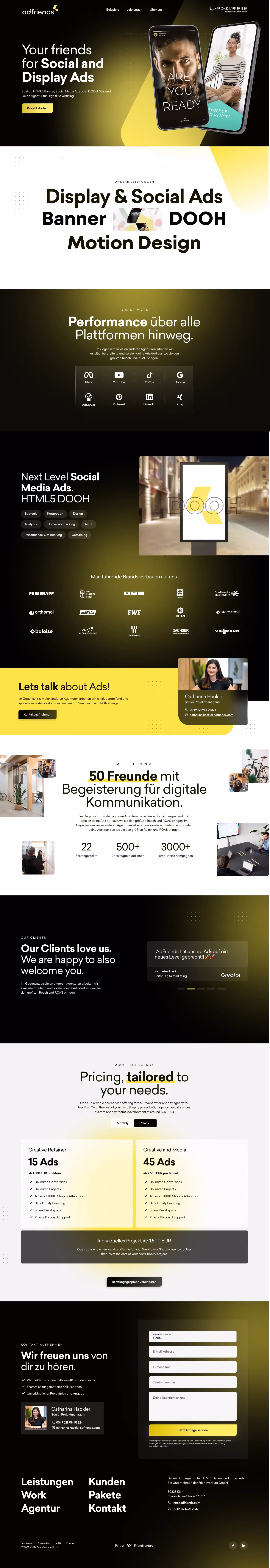 long webflow website picture