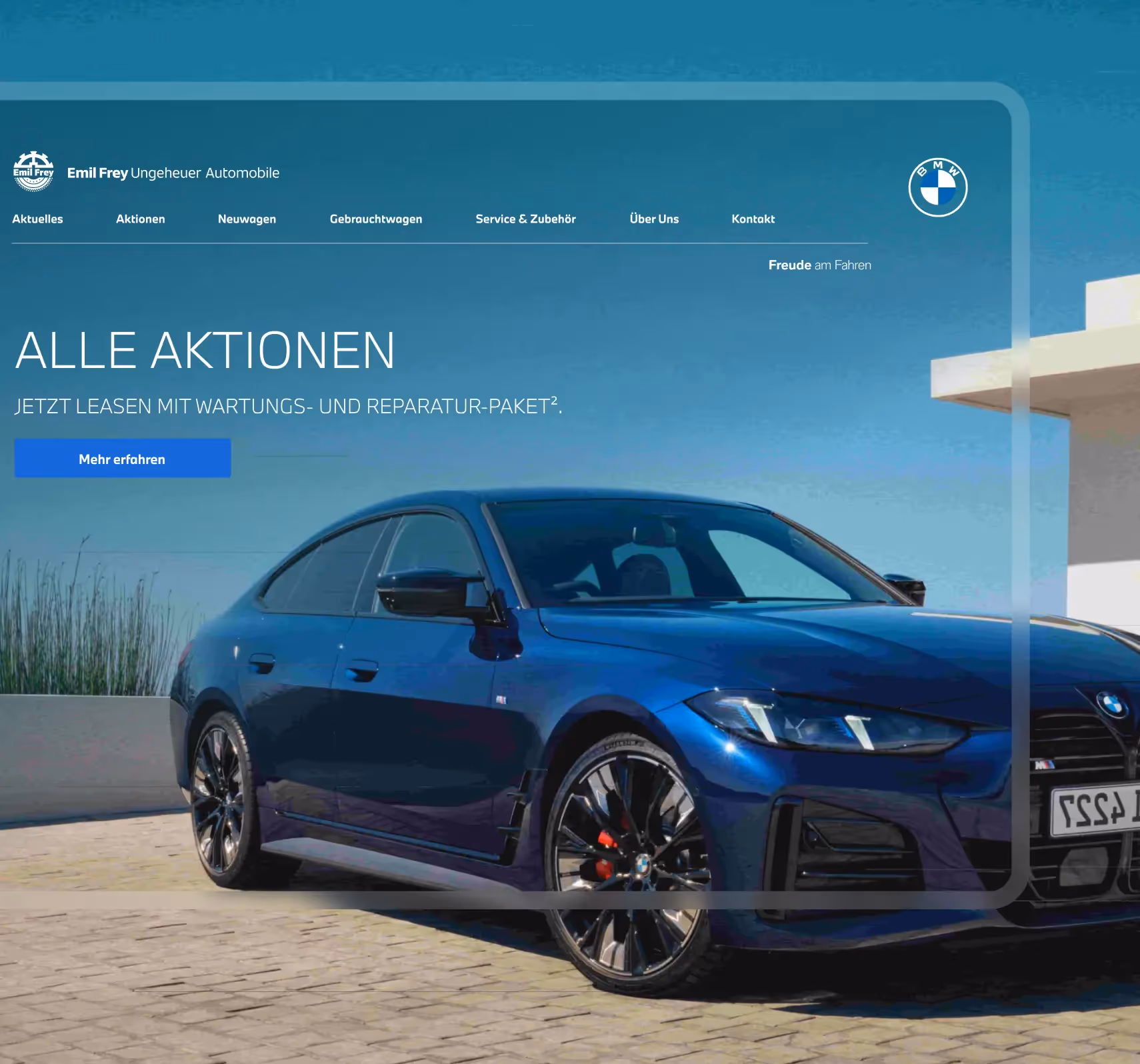 BMW monster: Modular design for maximum performance