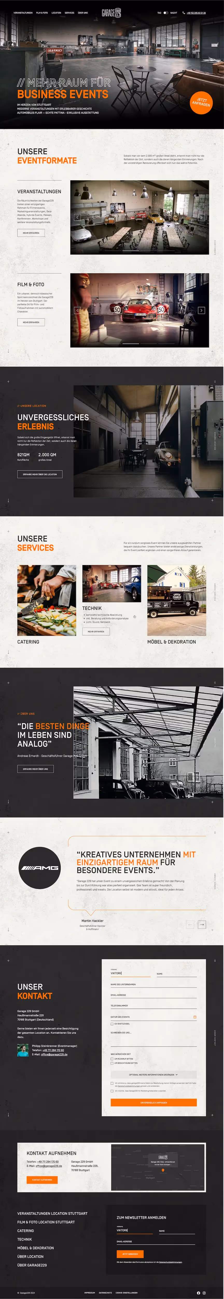 long webflow website picture