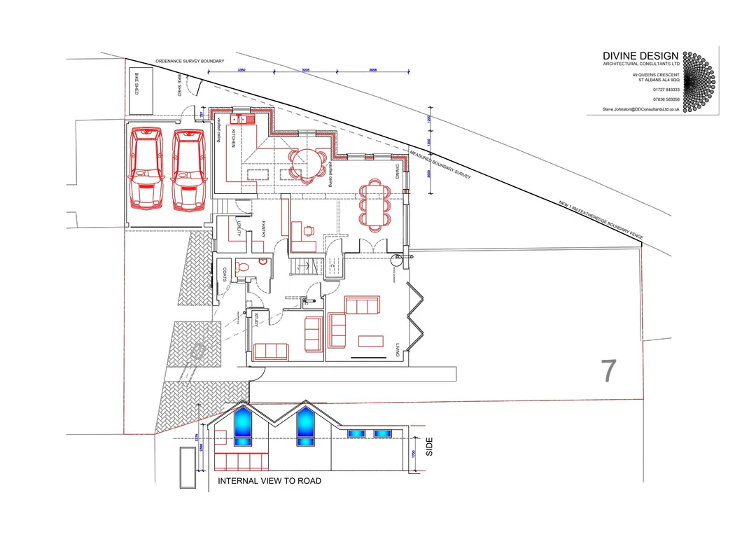 Communial home floorplan by Divine Designs