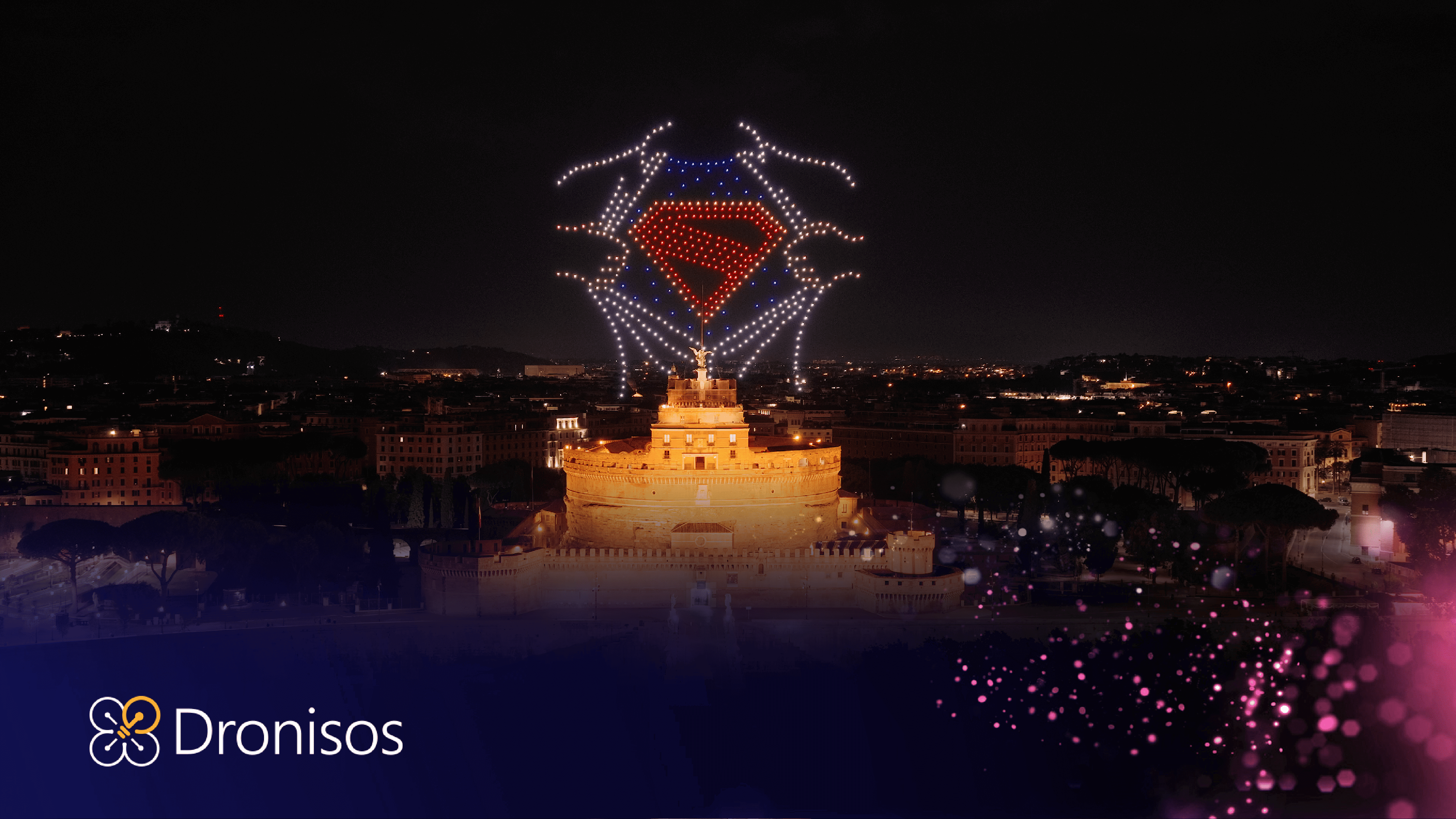 Superman vola sulla Roma