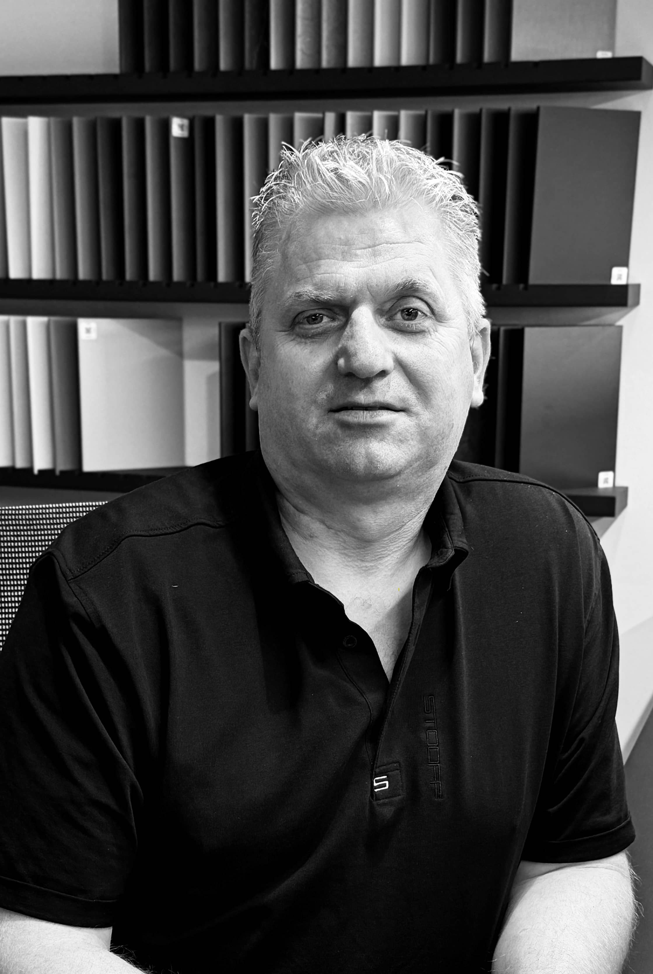 Harm Besselink project manager often comes on location