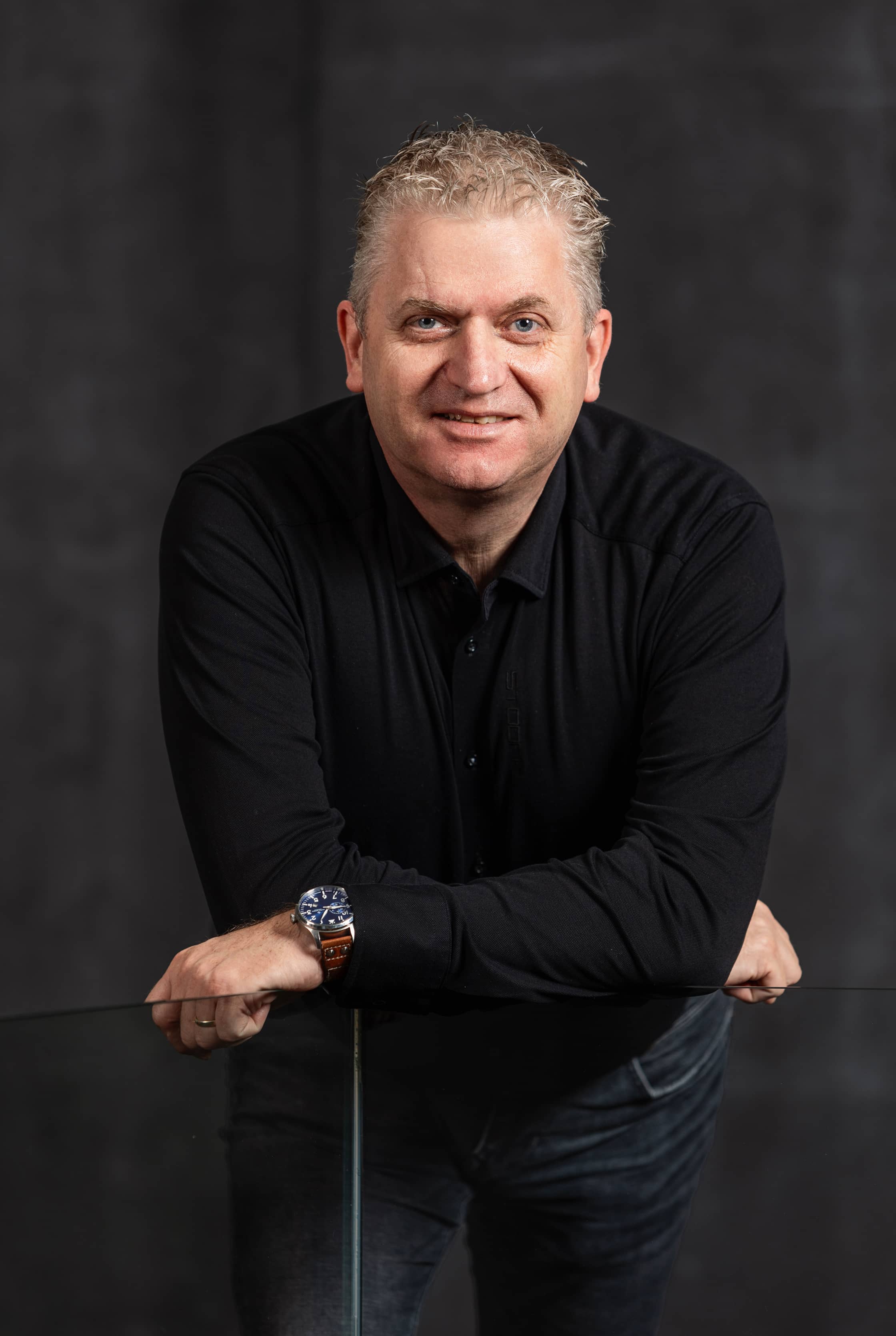 Harm Besselink project manager often comes on location
