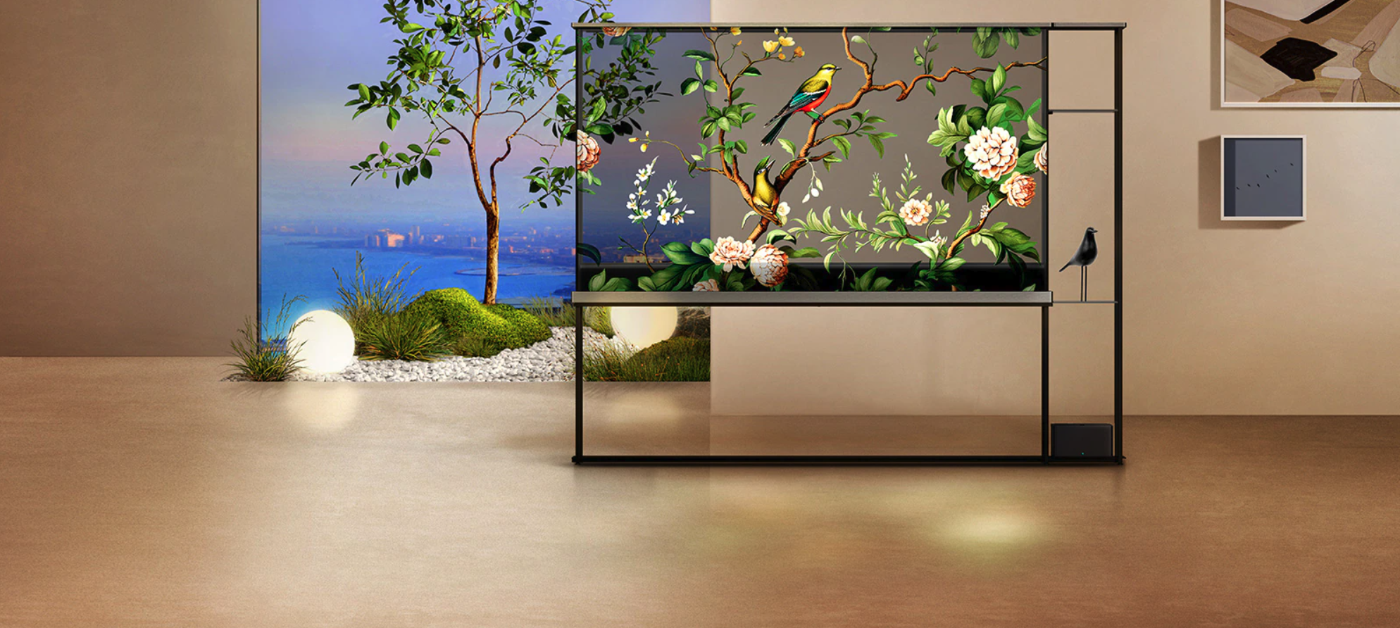 LG's Transparent OLED TV Brings Sci-Fi Concepts Into Everyday Life