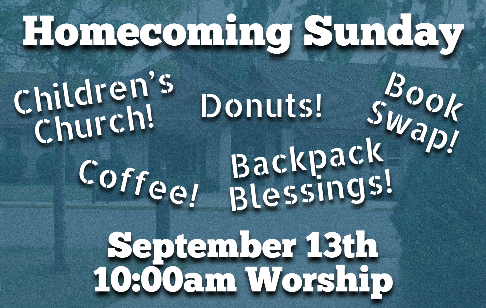 Homecoming Sunday!