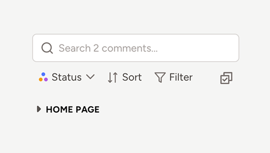Collapsible Comments in Sidebar