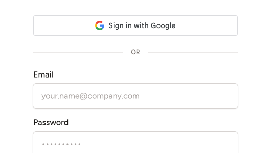 Google Sign-In for Pastel