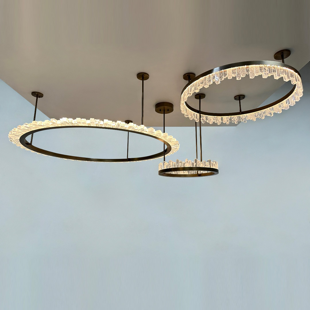 Gemma 3 Rings Chandelier