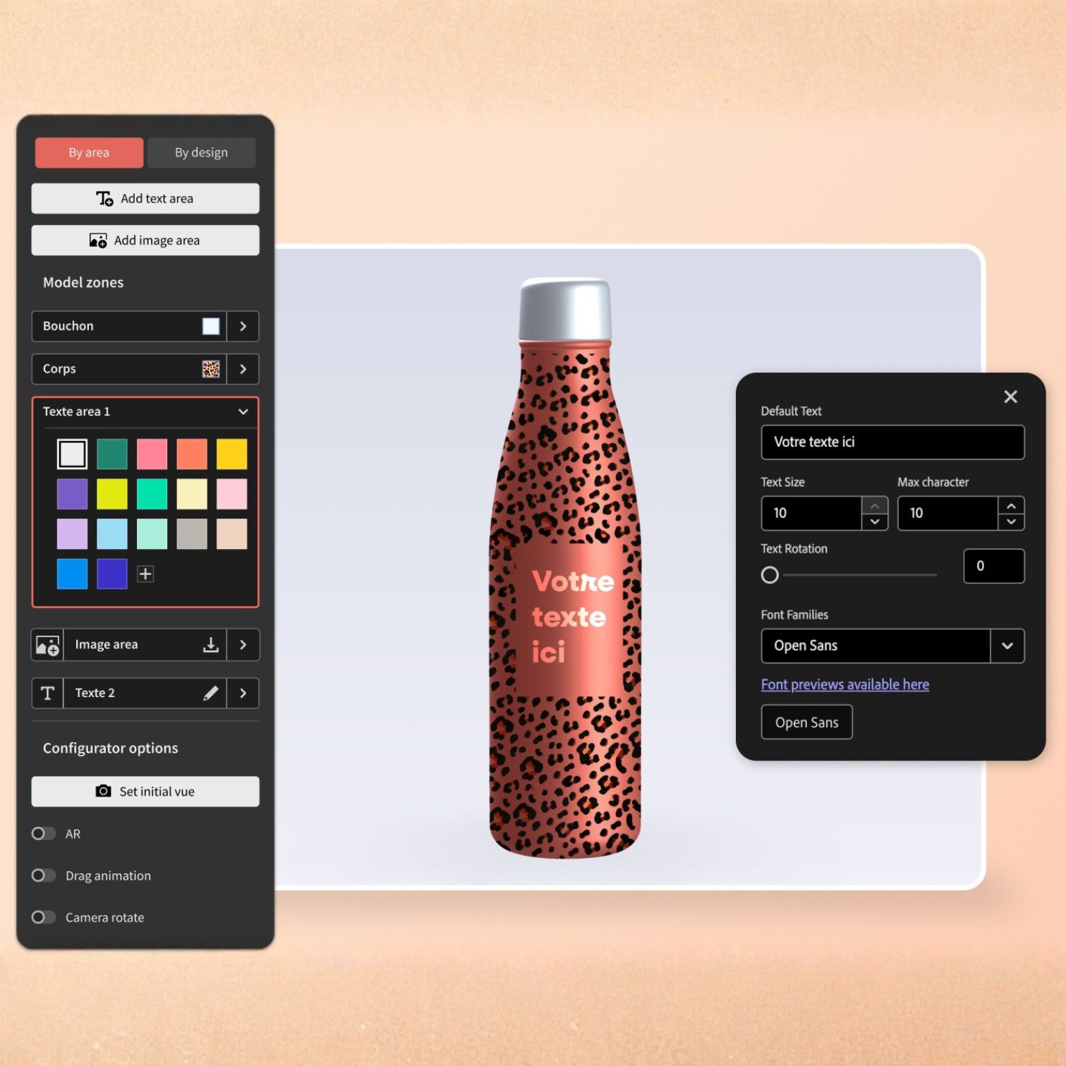 Multitude de contenus réalisables en 3D sur Naker