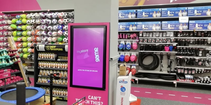 Game Interactive Touchscreen