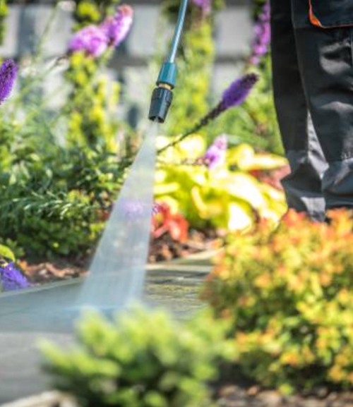 Pressure washing