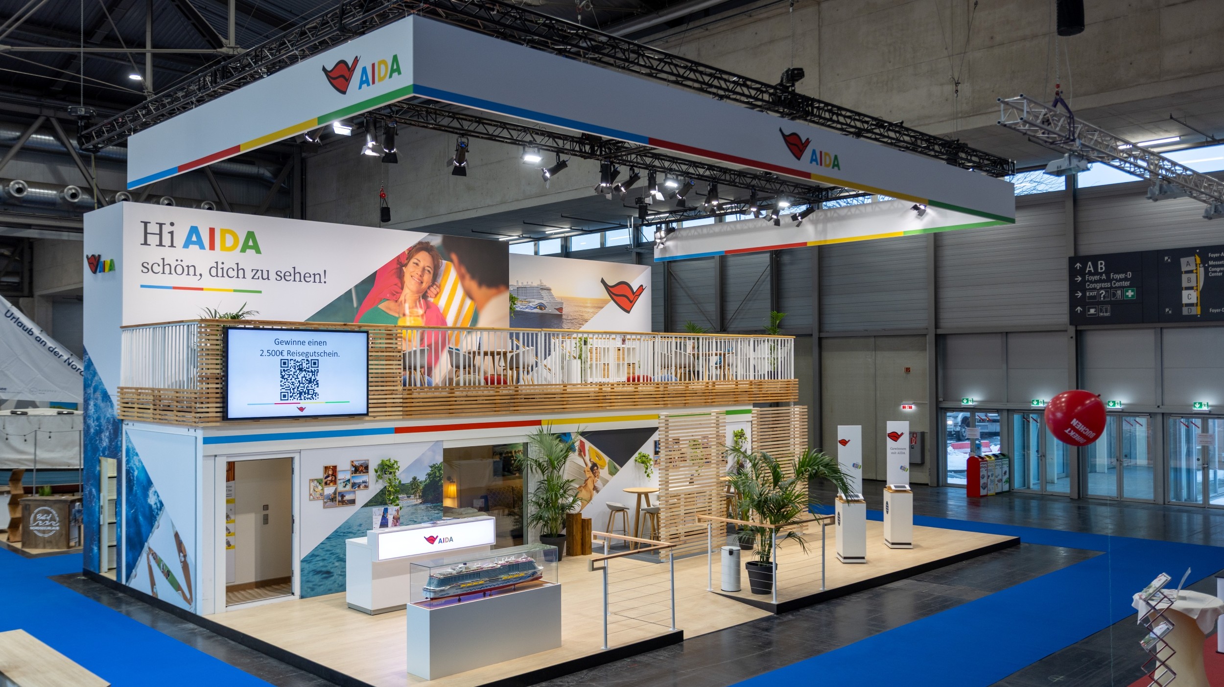 Messecontainer - Eventcontainer AIDA