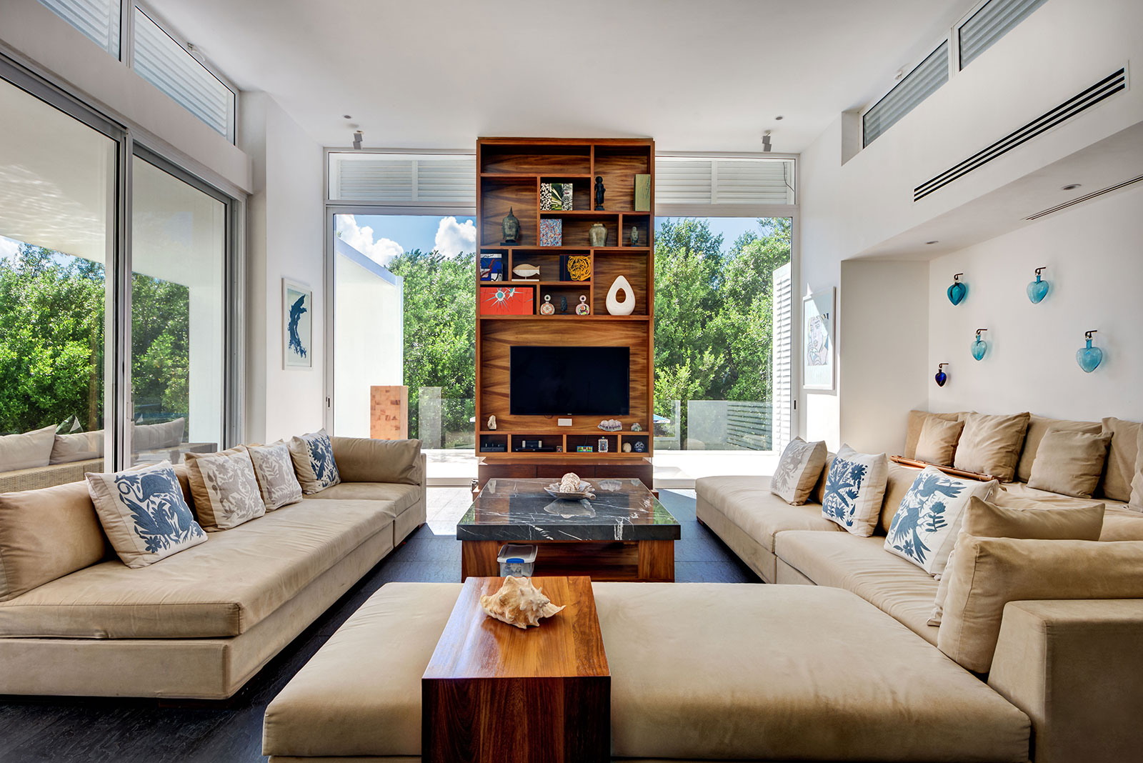 Magnifique salon vue jardin 