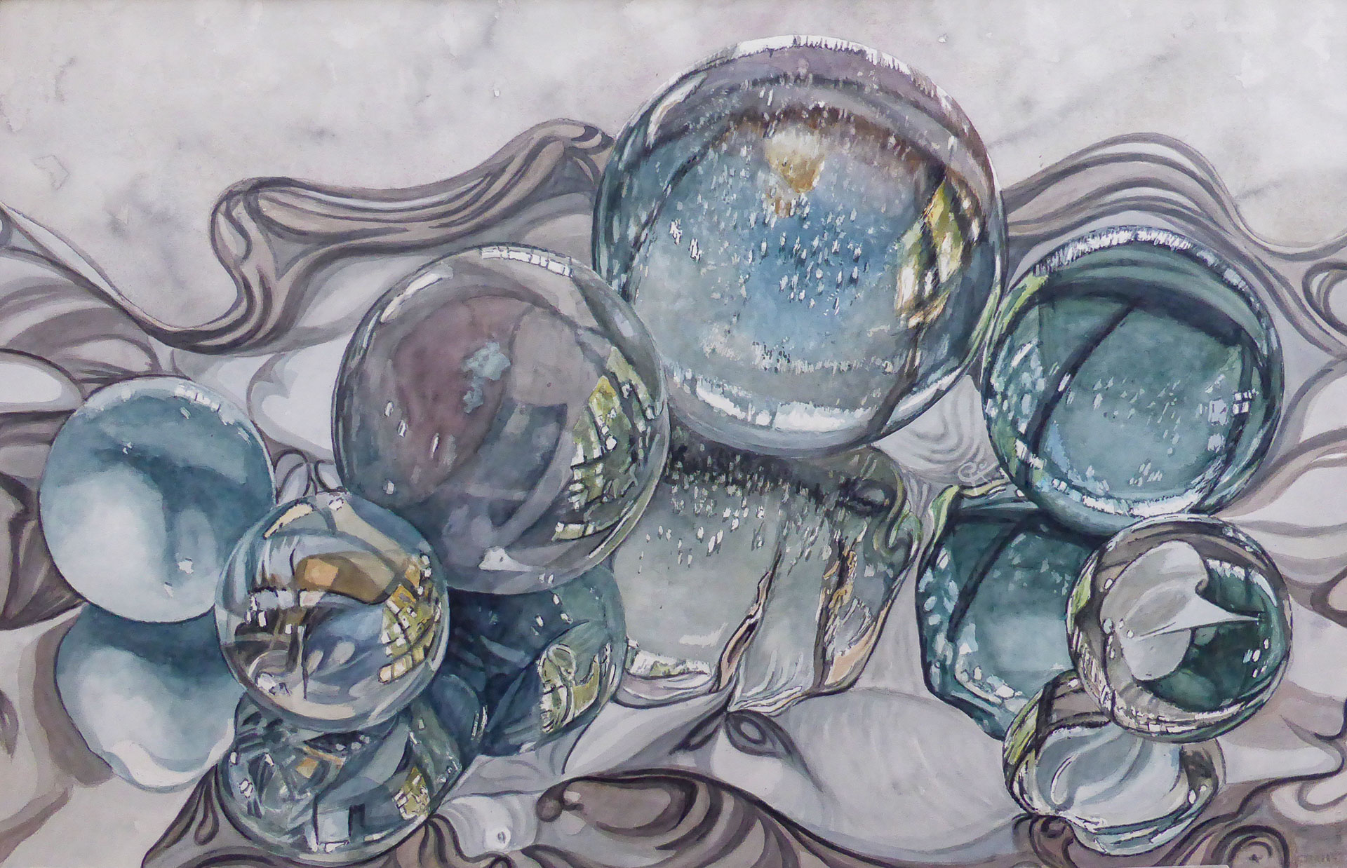 Agates - 102x64 cm