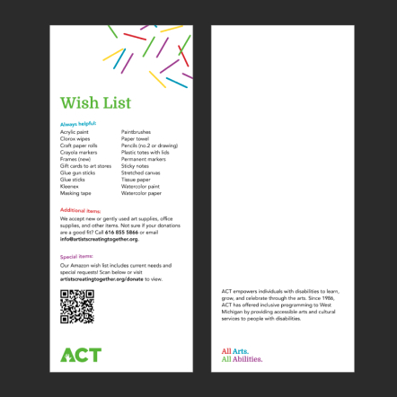 Wish List for ACT