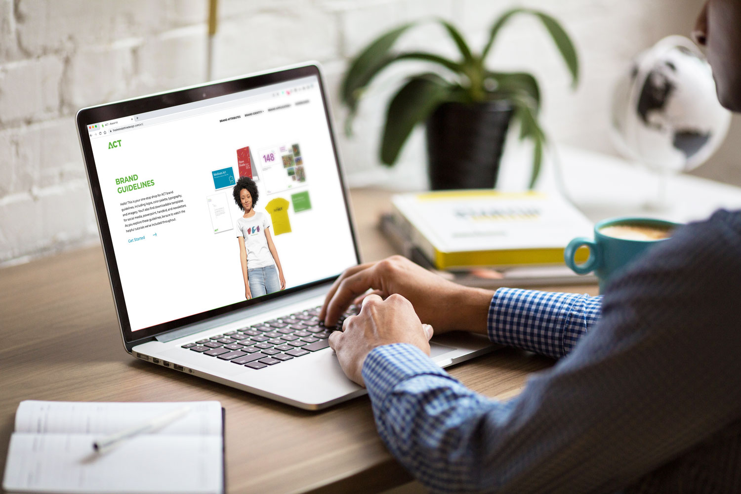 Brand Guidelines mockup