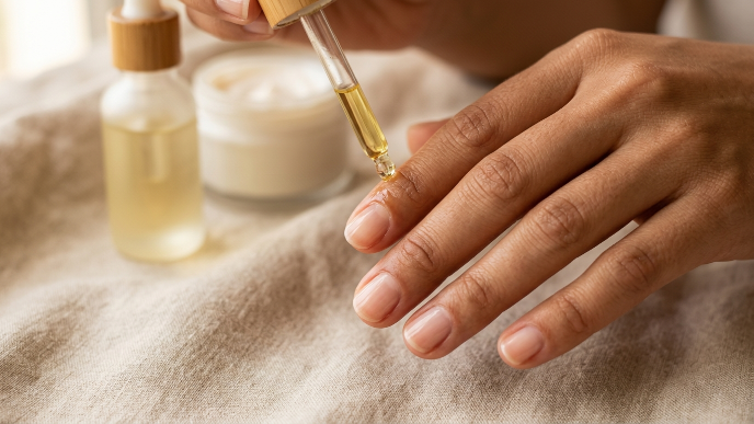 Hidratar uñas y cutículas después de quitar uñas acrílicas