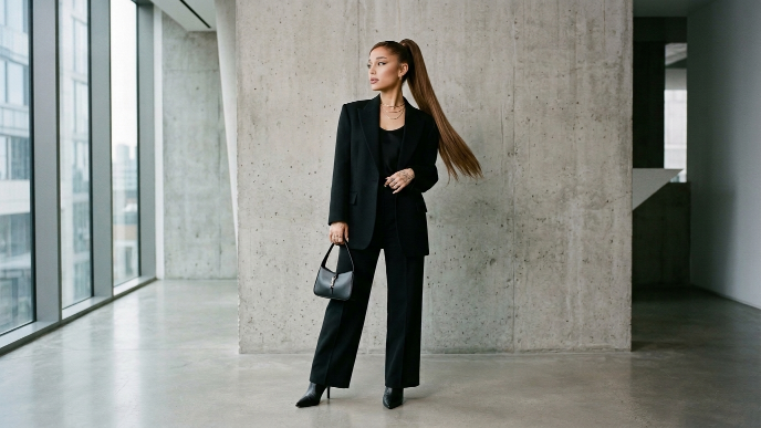 Ariana Grande y su icónica coleta alta