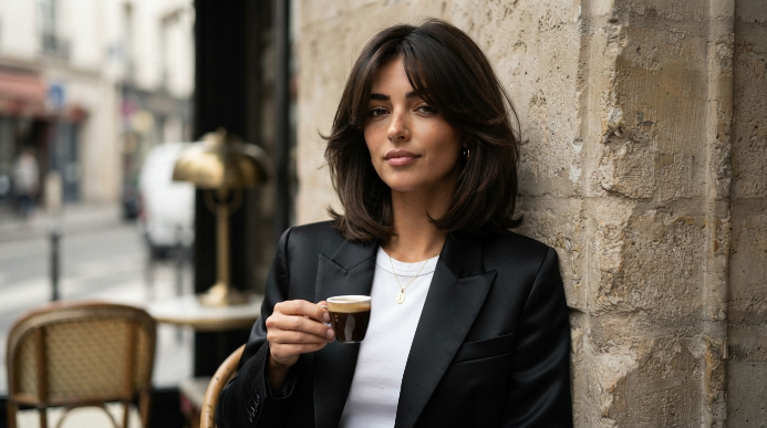 Corte de cabello french lob
