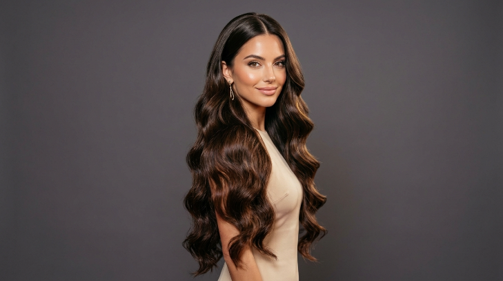 Peinado con mermaid waves inspirado en el glam de alfombra roja de los Emmy 2026